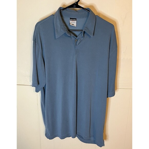 Columbia Other - Columbia Men’s XL Blue Short Sleeve XCO Golf Casual Short Sleeve Polo Shirt